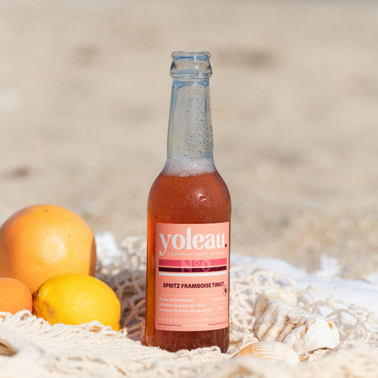 Spritz Framboise & Poivre de Timut - Cocktail Pétillant Sans Alcool