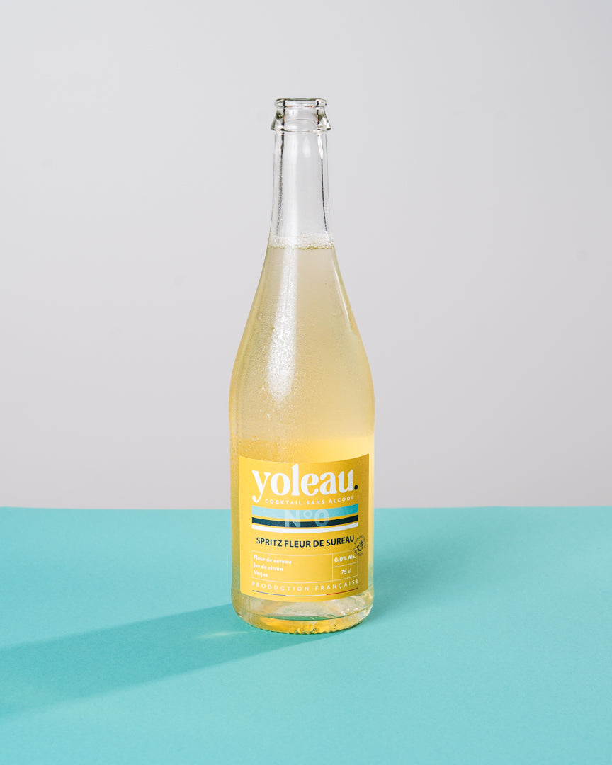 Spritz fleur de sureau - Cocktail pétillant sans alcool