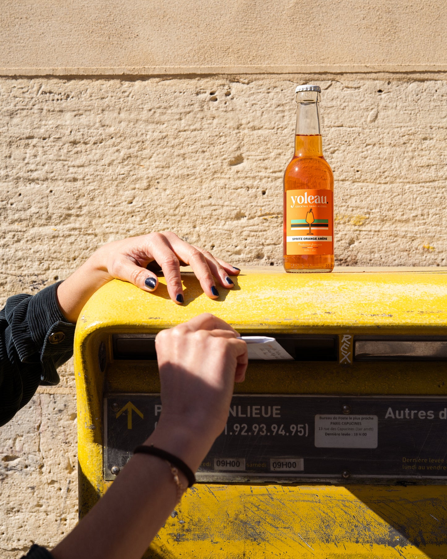 Spritz orange amère - Cocktail pétillant sans alcool