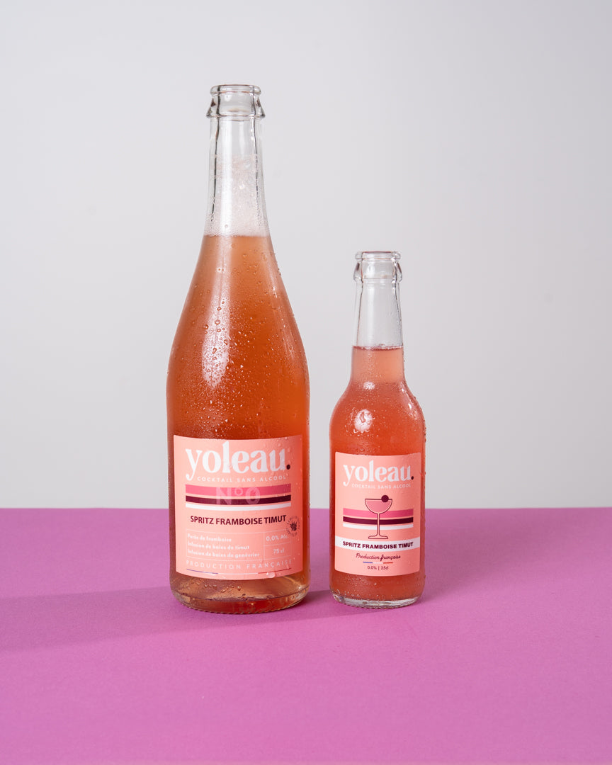 Spritz Framboise & Poivre de Timut - Cocktail Pétillant Sans Alcool