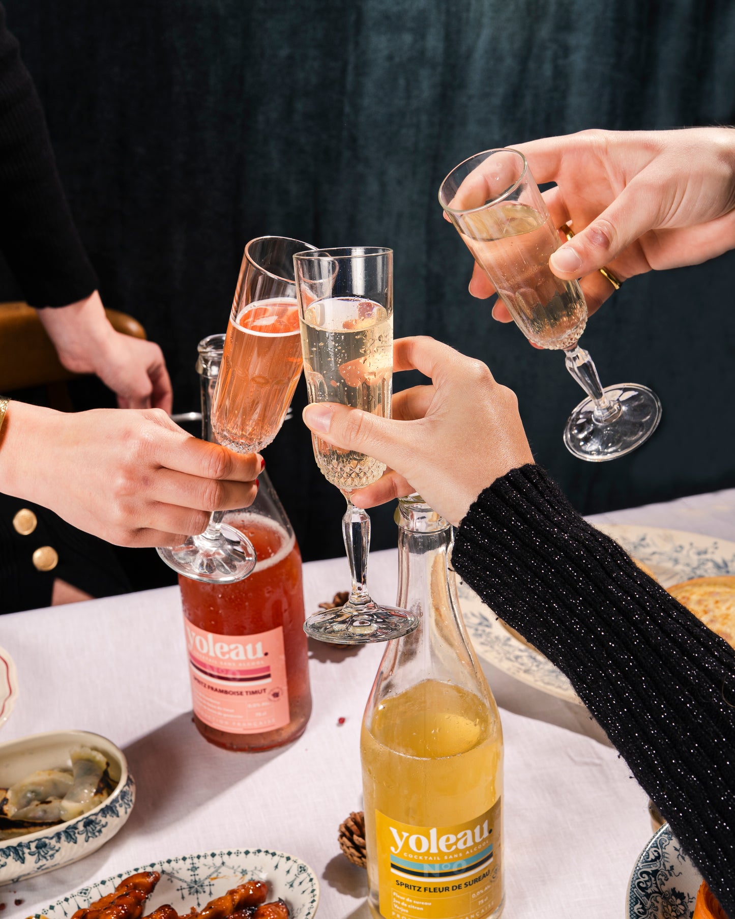 Spritz fleur de sureau - Cocktail pétillant sans alcool