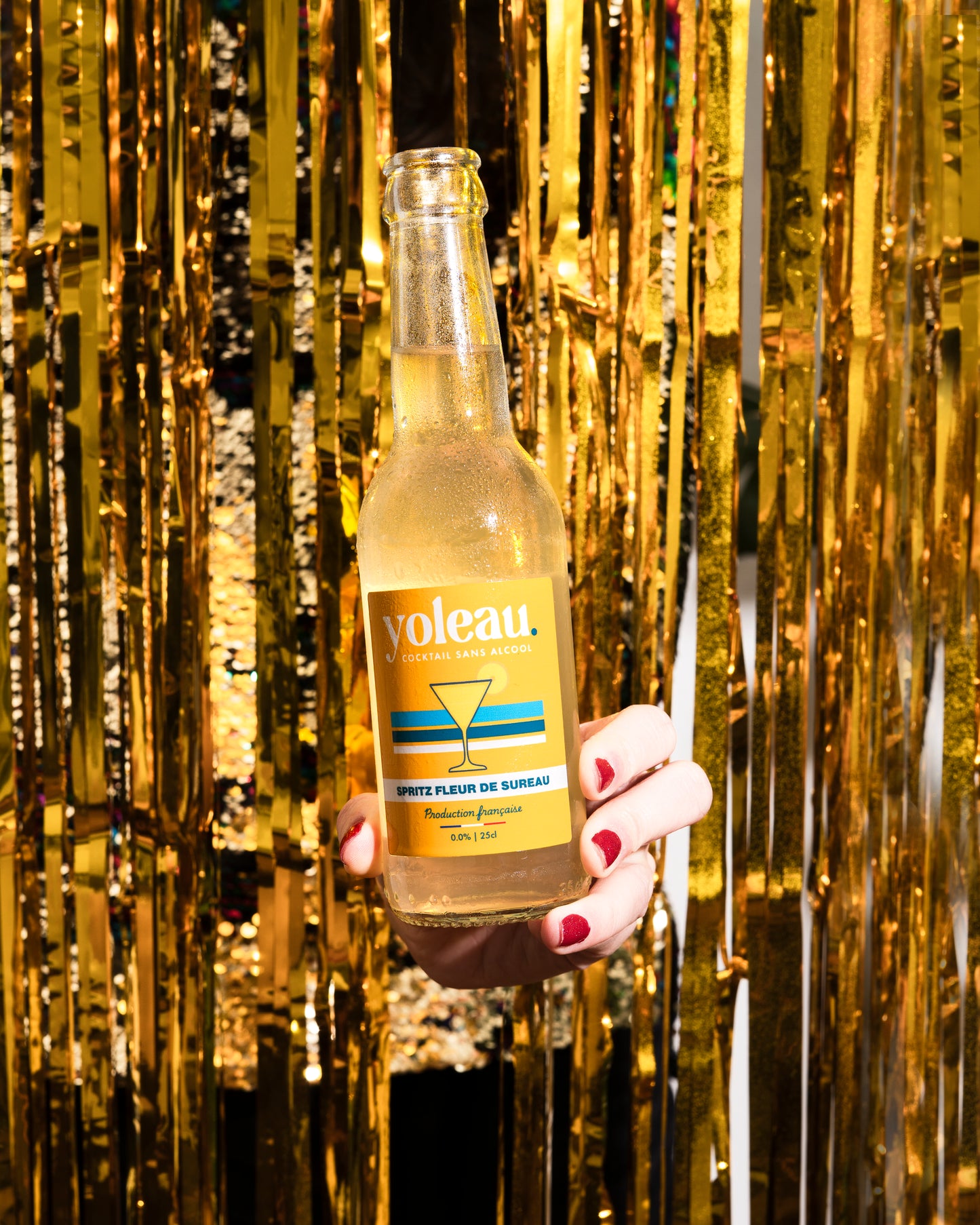 Spritz fleur de sureau - Cocktail pétillant sans alcool