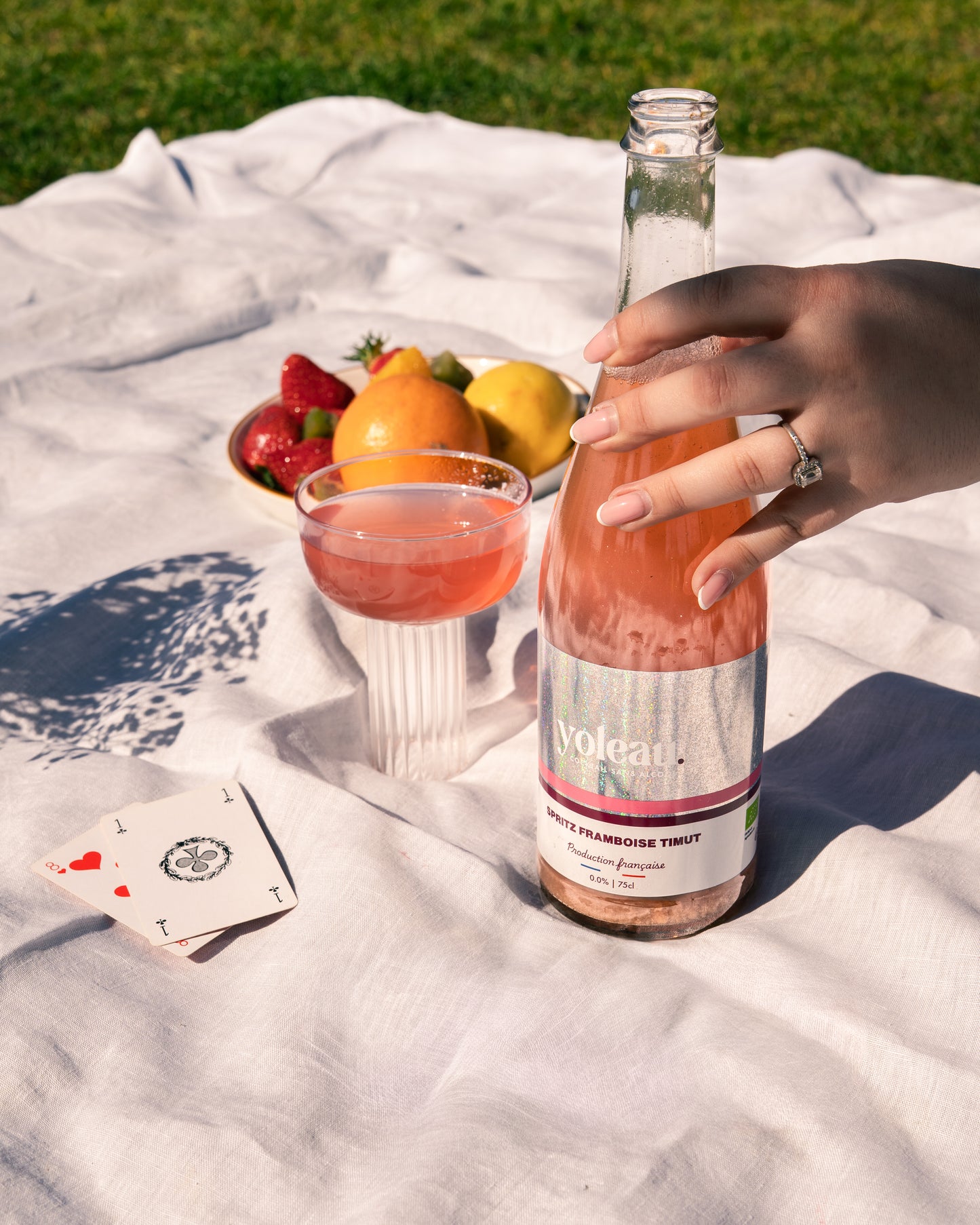 Spritz Framboise & Poivre de Timut - Cocktail Pétillant sans alcool