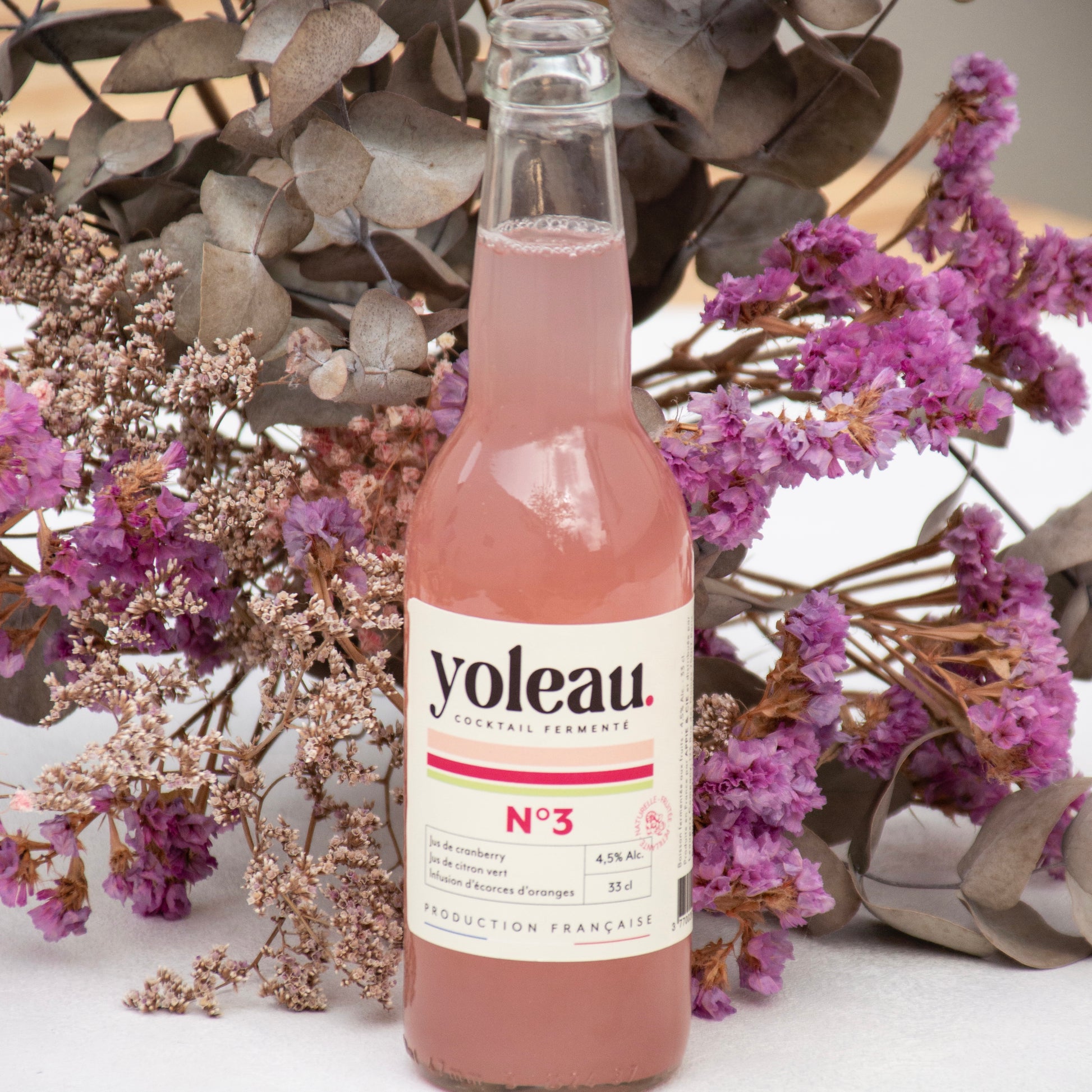 yoleau cocktail alcoolisé 4,5% cosmopolitan