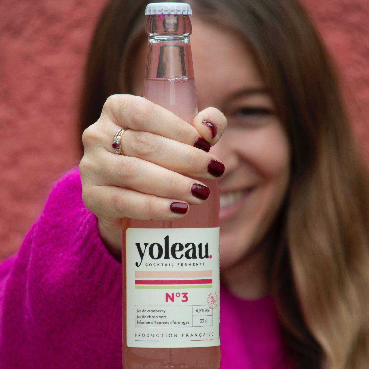 yoleau cocktail alcoolisé 4,5% cosmopolitan